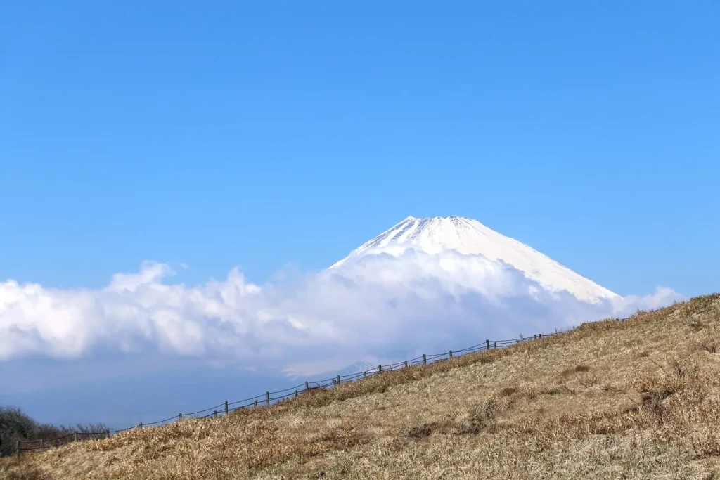 Mt. Fuji seen from Komagatake Peak